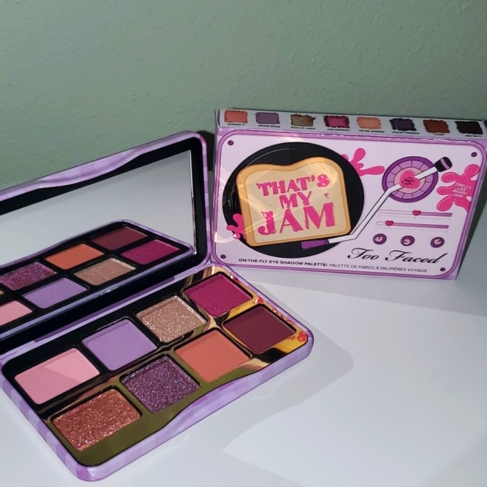 NIB Too Faced That's My Jam On-The-Fly Mini Eyeshadow Palette - Picture 2 of 10
